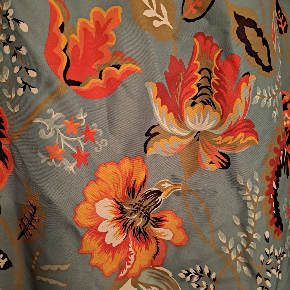 Beautiful fall shower curtain